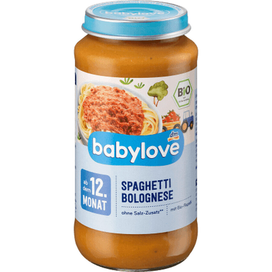 Babylove Menu spaghetti bolognese 12+, 250 g