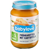 Babylove Wortel en Aardappel Mienie ECO, 5+, 190 g