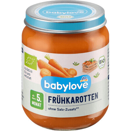 Babylove vroege wortelen 5+ ECO, 125 g