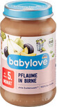 Babylove Pruimen- en perenmoes ECO,5+, 190 g