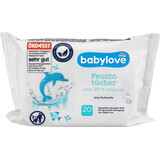 Babylove Wet Wipes 99% water, 20 stuks