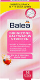 Balea Bikini wax strips, 16 stuks