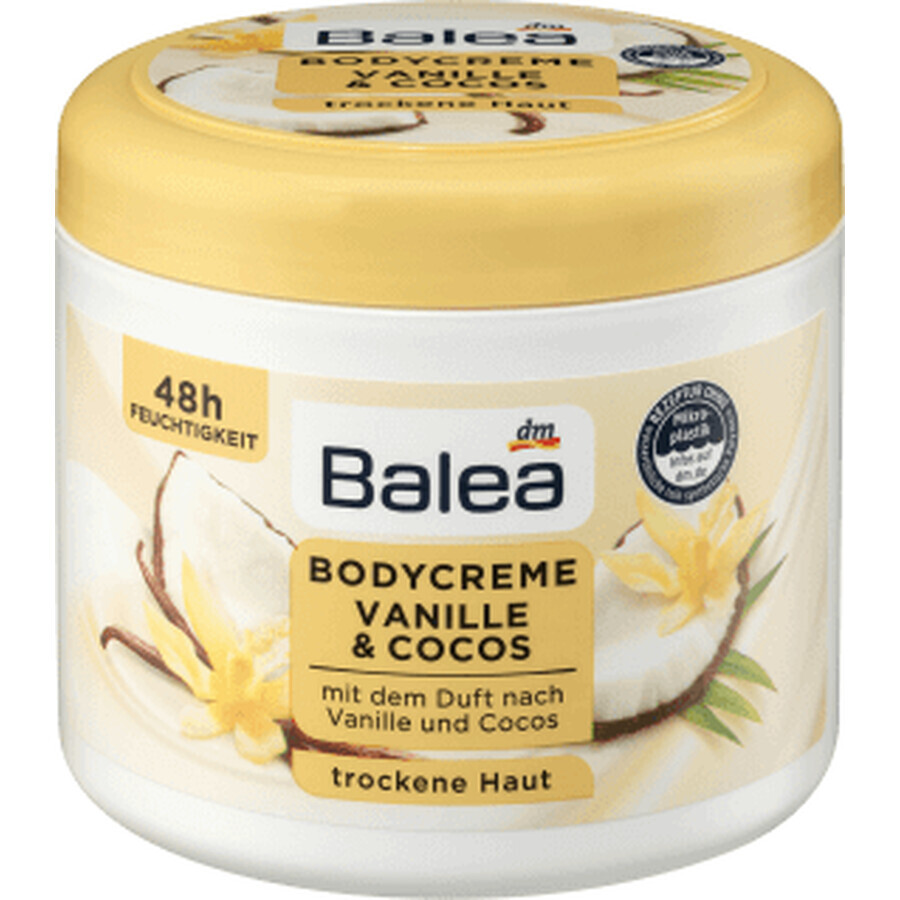 Balea Vanille &amp; Kokos Bodycrème, 500 ml