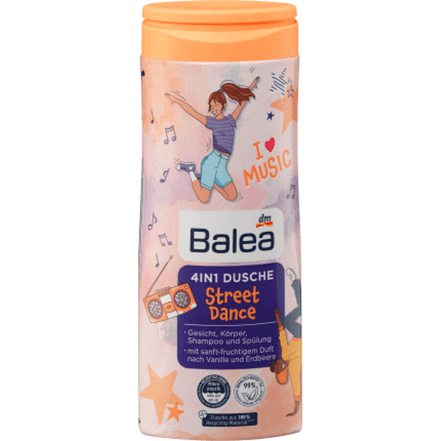 Balea Gel douche pour enfants street dance, 300 ml