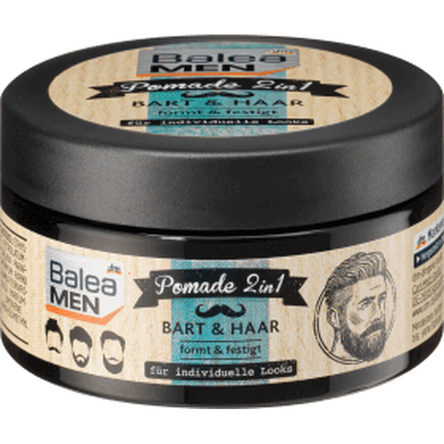 Balea MEN Wax 2in1 baard en haar, 100 ml