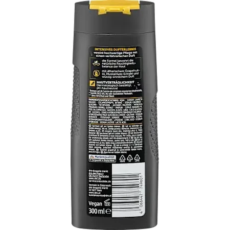 Balea MEN Golden Intense Shower Gel 4 in 1, 300 ml