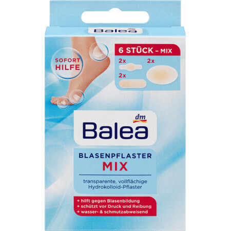 Balea Mix pleisters voor eelt, 6 stuks