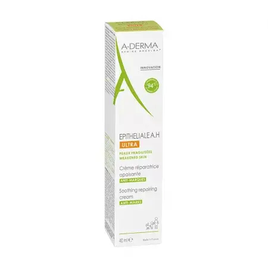 A-Derma Epitheliale A.H - Ultra Crema Ristrutturante Lenitiva, 40ml