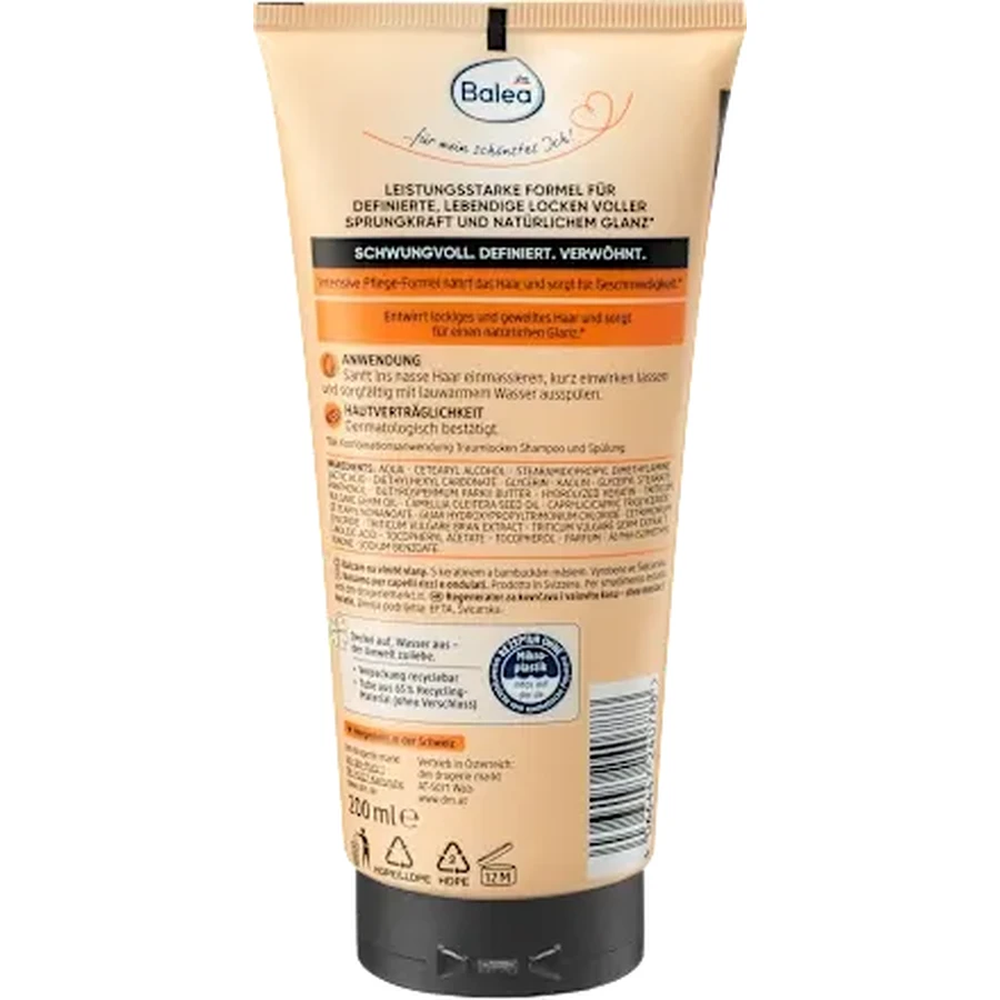 Balea PROFESSIONAL Conditioner Traumlocken, 200 ml