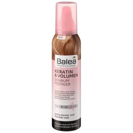 Balea Professional Espuma voluminizadora con queratina, 150 ml