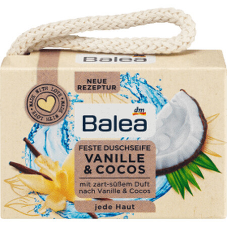 Balea Savon de douche solide à la vanille et à la noix de coco, 100 g