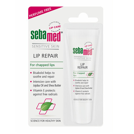 Reparierende Creme für rissige Lippen, 10 ml, Sebamed