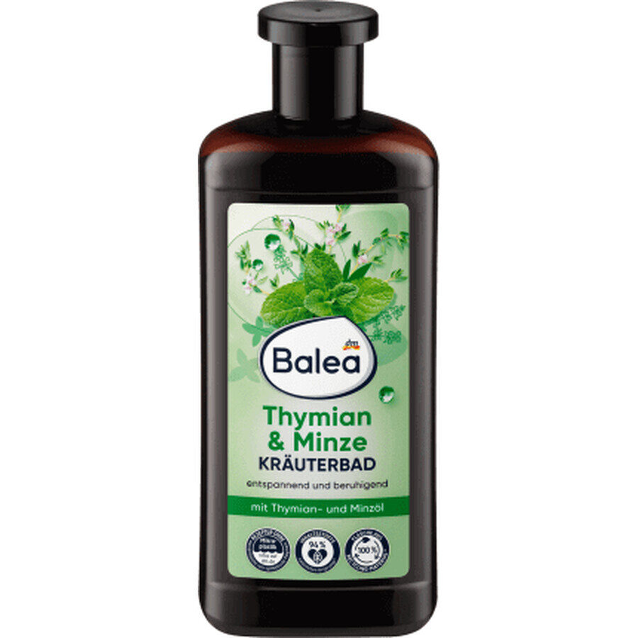 Balea bain moussant au thym et à la menthe, 500 ml