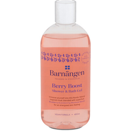 Gel douche Barnängen Berry Boost, 400 ml