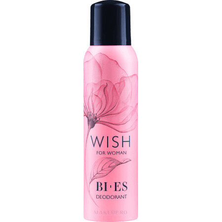 Bi-Es Wish Déodorant Spray parfumé, 150 ml