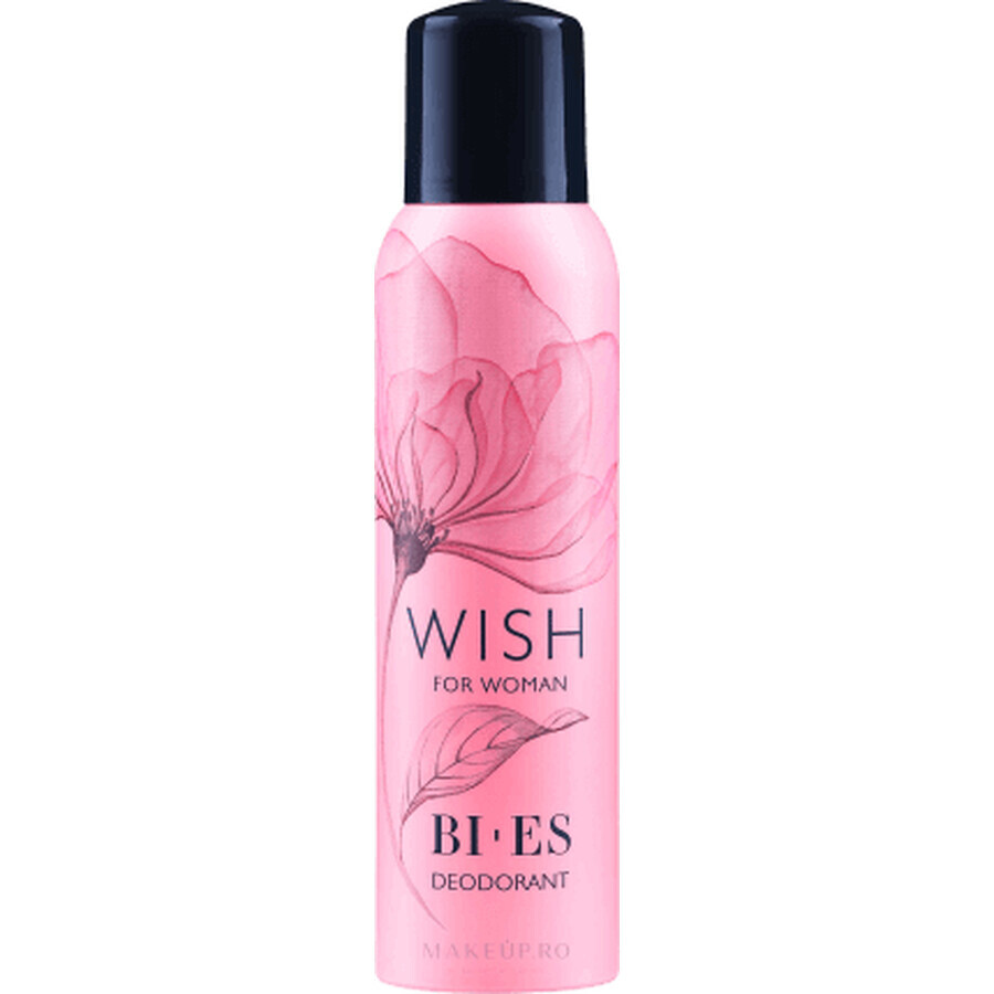 Bi-Es Wish Déodorant Spray parfumé, 150 ml