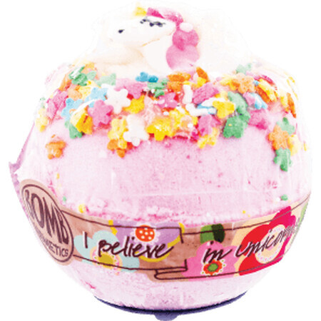 Palla da bagno effervescente Bomb Unicorn, 160 g