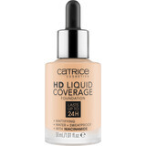 Catrice Base de maquillaje HD Liquid Coverage 005 Ivory Beige, 30 ml