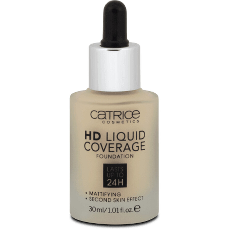 Catrice HD Fond de teint liquide 010 Light Beige, 30 ml