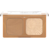 Catrice Holiday Skin paleta dúo bronceador e iluminador 010 Out Of Office, 5,5 g