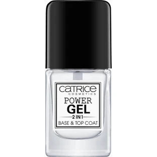 Catrice Power Gel 2in1 Base &amp; Top Coat, 10.5 ml