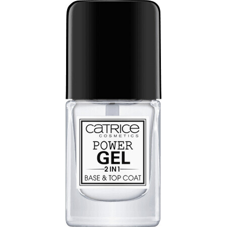 Catrice Power Gel 2in1 Base &amp; Top Coat, 10.5 ml