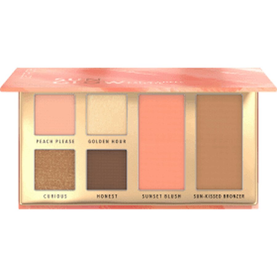 Catrice Sun Glow Lidschattenpalette und Wange, 10 g