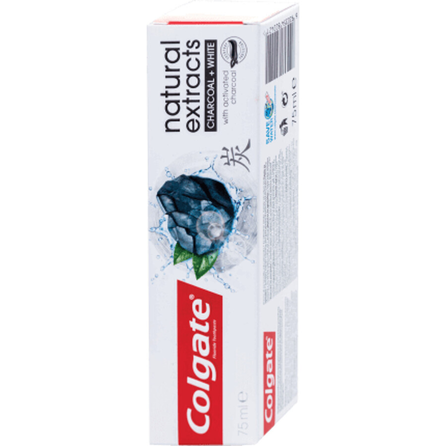 Colgate Dentifrice aux extraits naturels de charbon, 100 g