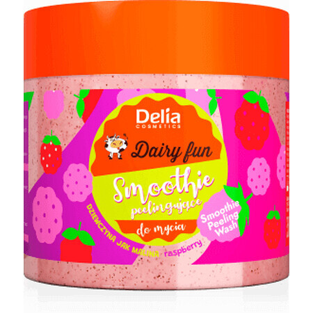 Bain exfoliant à la framboise Dairy Fun, 350 ml