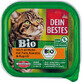 Dein Bestes ECO natvoer met kip en kalkoen voor katten, 100 g