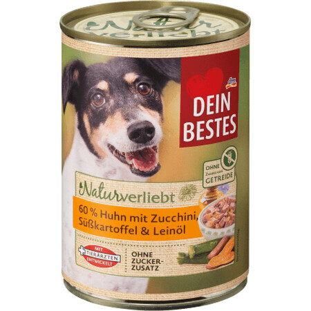 Dein Bestes Cibo per cani con pollo, 400 g