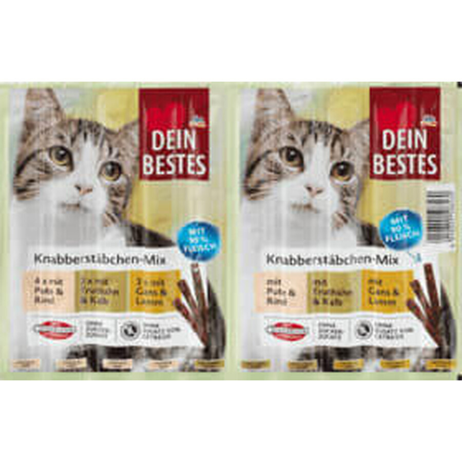 Dein Bestes snaks mix voor katten, 10 stuks