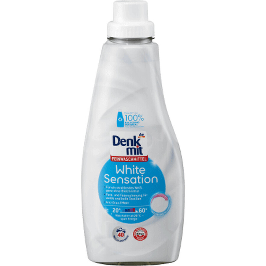 Denkmit Detergent pentru rufe albe delicate 40 spălări, 40 Spălări