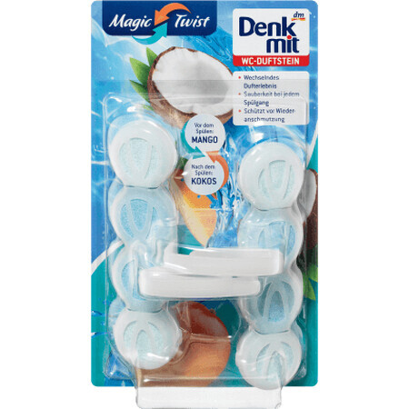 Denkmit Mango en Kokosnoot Toiletverfrisser, 96 g