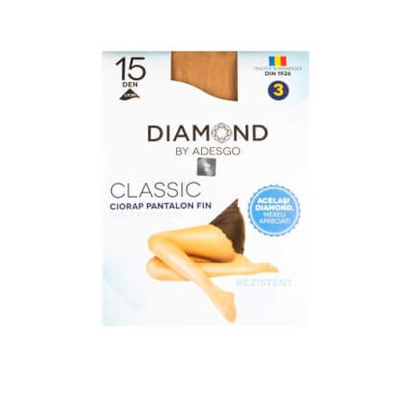 Diamant Dres classic 15den M4, 1 stuk