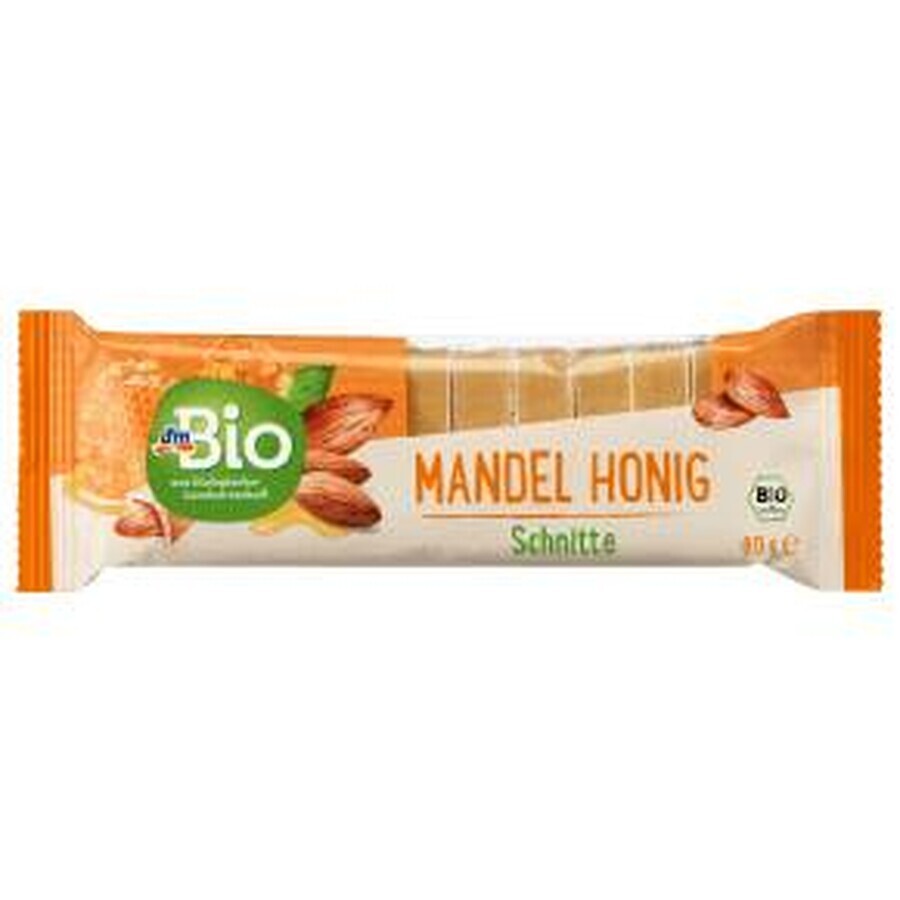 DmBio Amandelstaaf met honing, 60 g