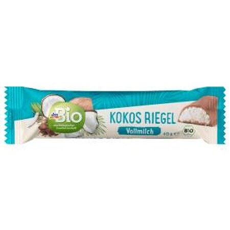 DmBio Coconut milk bar, 40 g