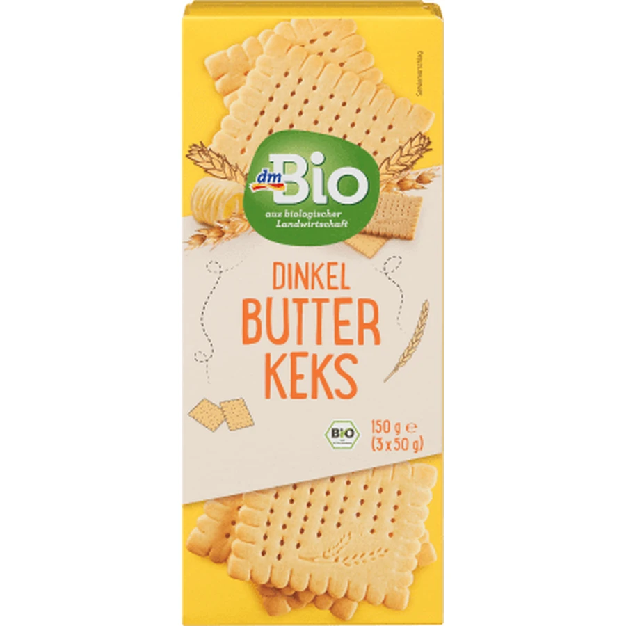 DmBio Snaut koekjes met boter, 150 g