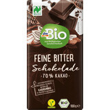 DmBio Bitter chocolate 70% cocoa, 100 g