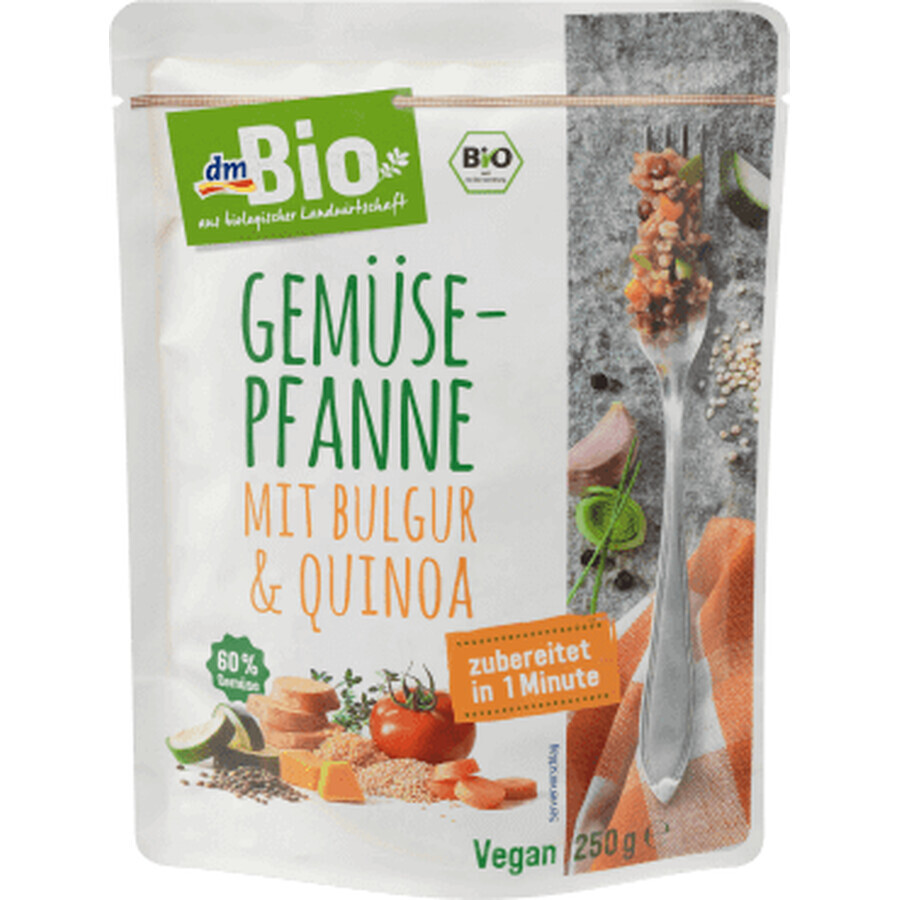 DmBio Quinoa, bulgur and vegetable meal ECO, 250 g