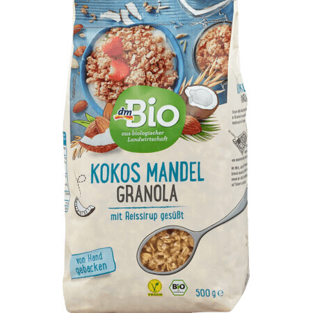 DmBio Musli with coconut and almonds, 500 g