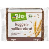 DmBio Wholemeal rye bread, 500 g