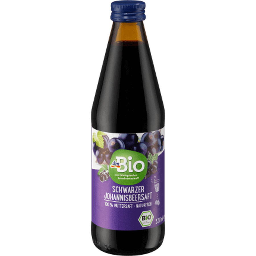 Jus de cassis DmBio ECO, 330 ml