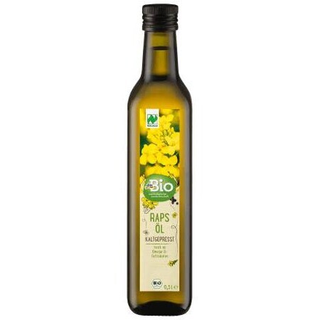 DmBio Huile de colza pressée à froid, 500 ml