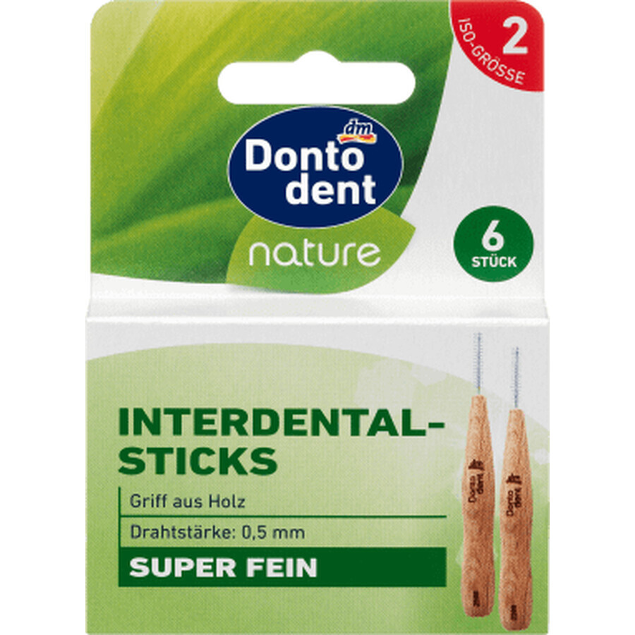 Dontodent Nature stick interdentar, 6 buc