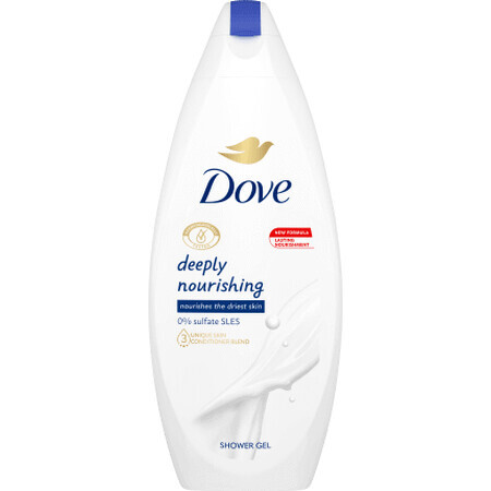 Gel douche Dove Deeply Nourishing, 250 ml