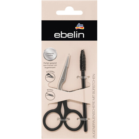 Ebelin Tijeras para cejas, 1 ud.