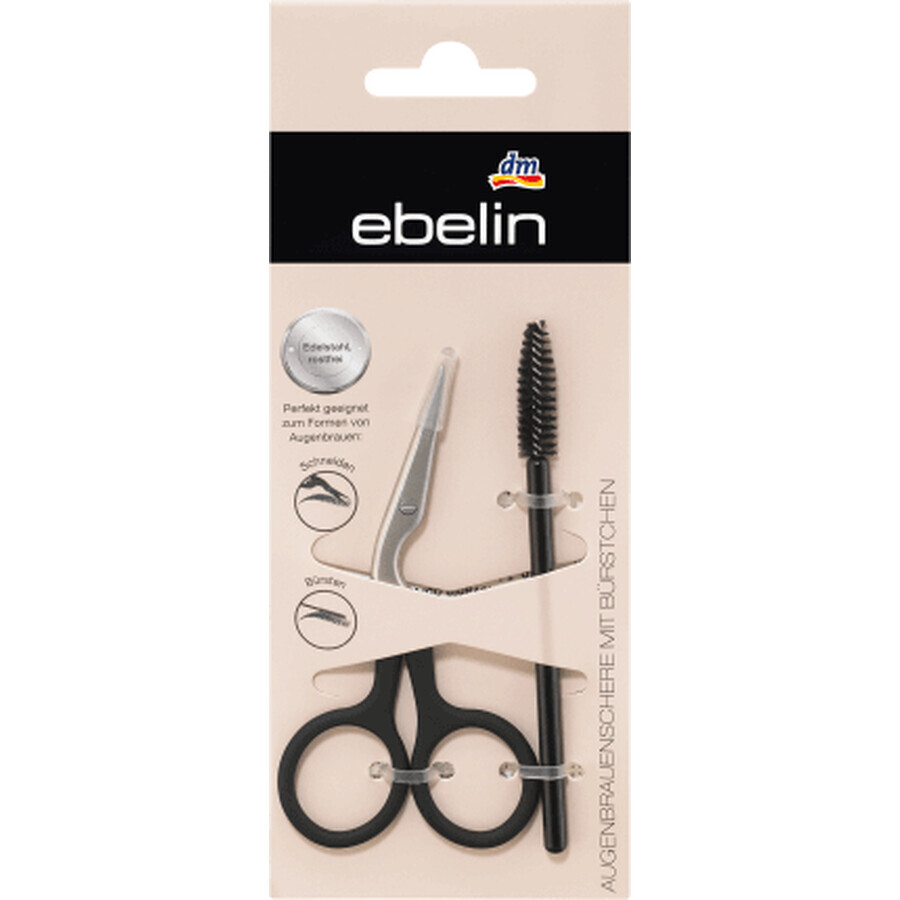 Ebelin Tijeras para cejas, 1 ud.