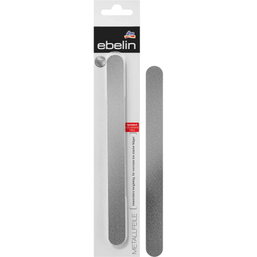 Ebelin metal nail file, 1 piece