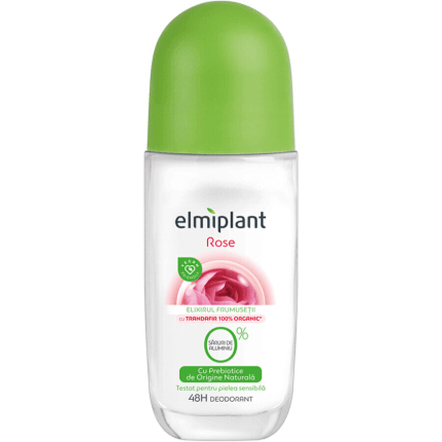 Deodorante antiperspirante roll-on Rose, 50 ml, Elmiplant 